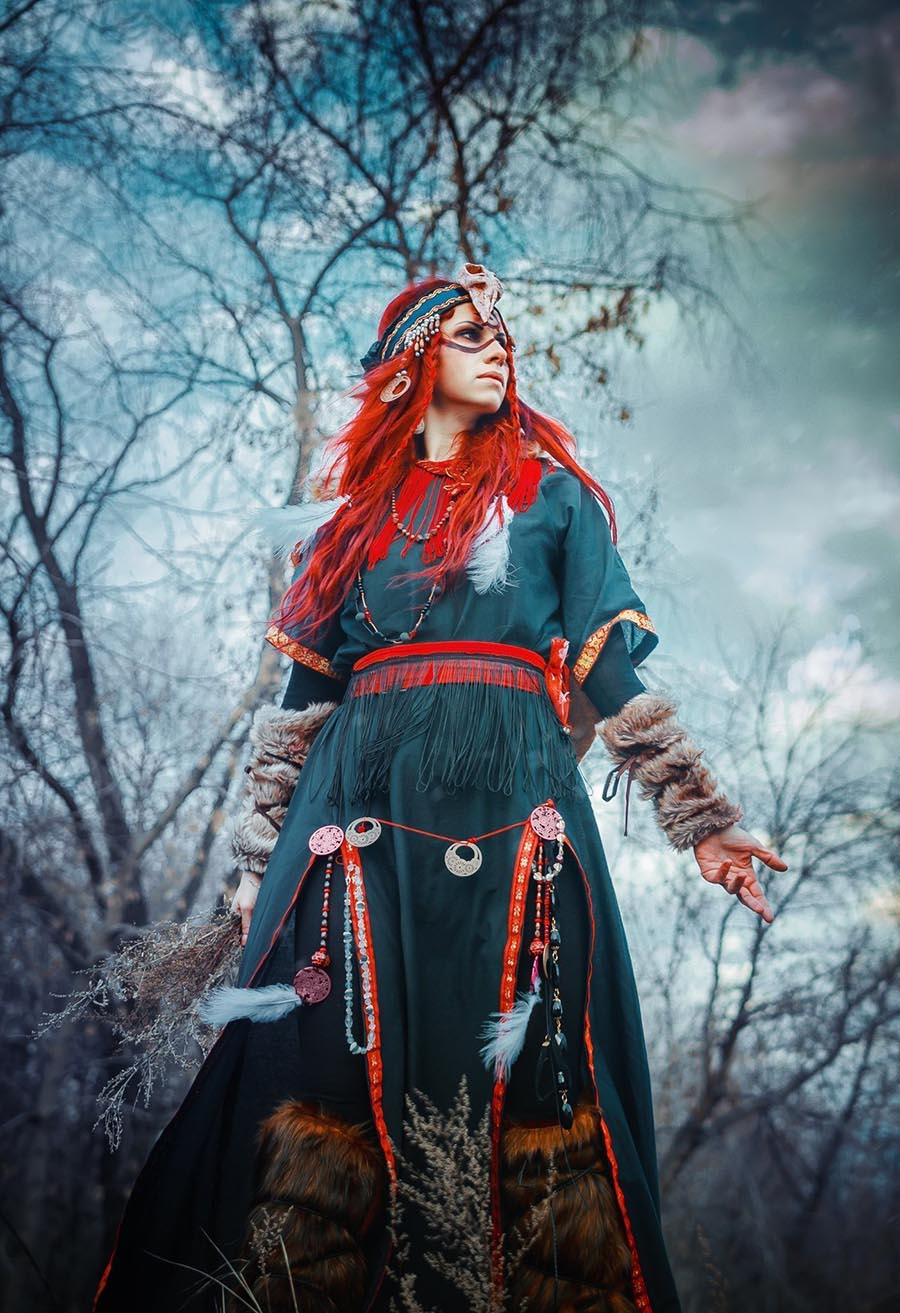 Girls in Slavic costumes underwear in Changwon